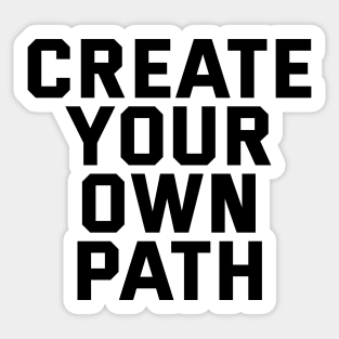 Create Your Own Path Sticker